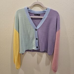 SHEIN Multicolor Women's Cardigan Sweater